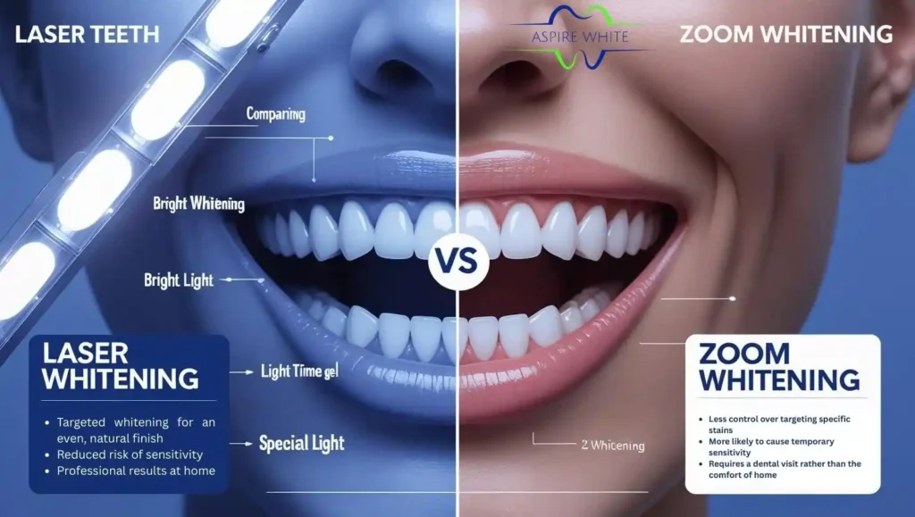 Laser Teeth Whitening vs. Zoom Whitening Leamington Spa